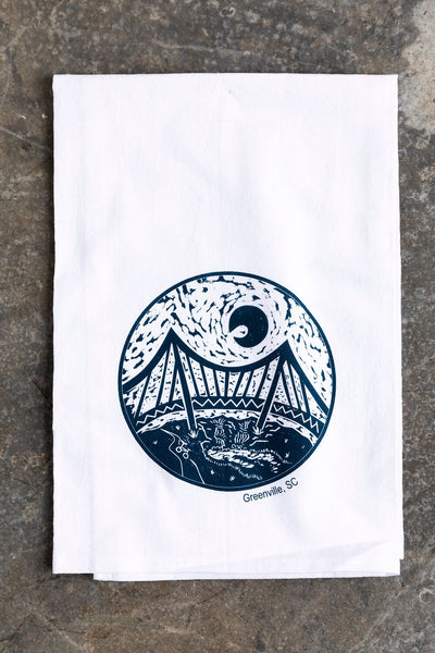 Falls Park Tea Towel