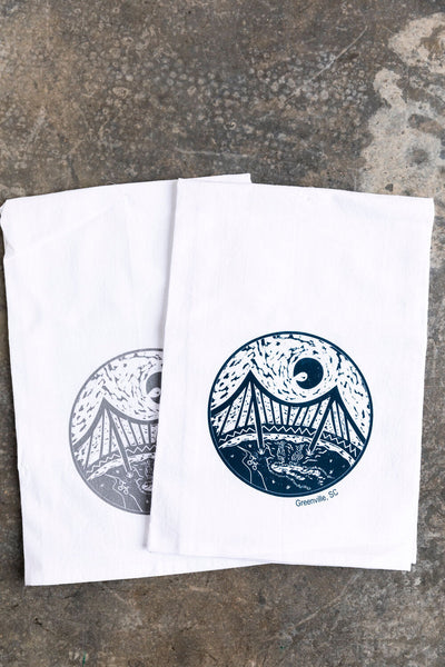 Falls Park Tea Towel