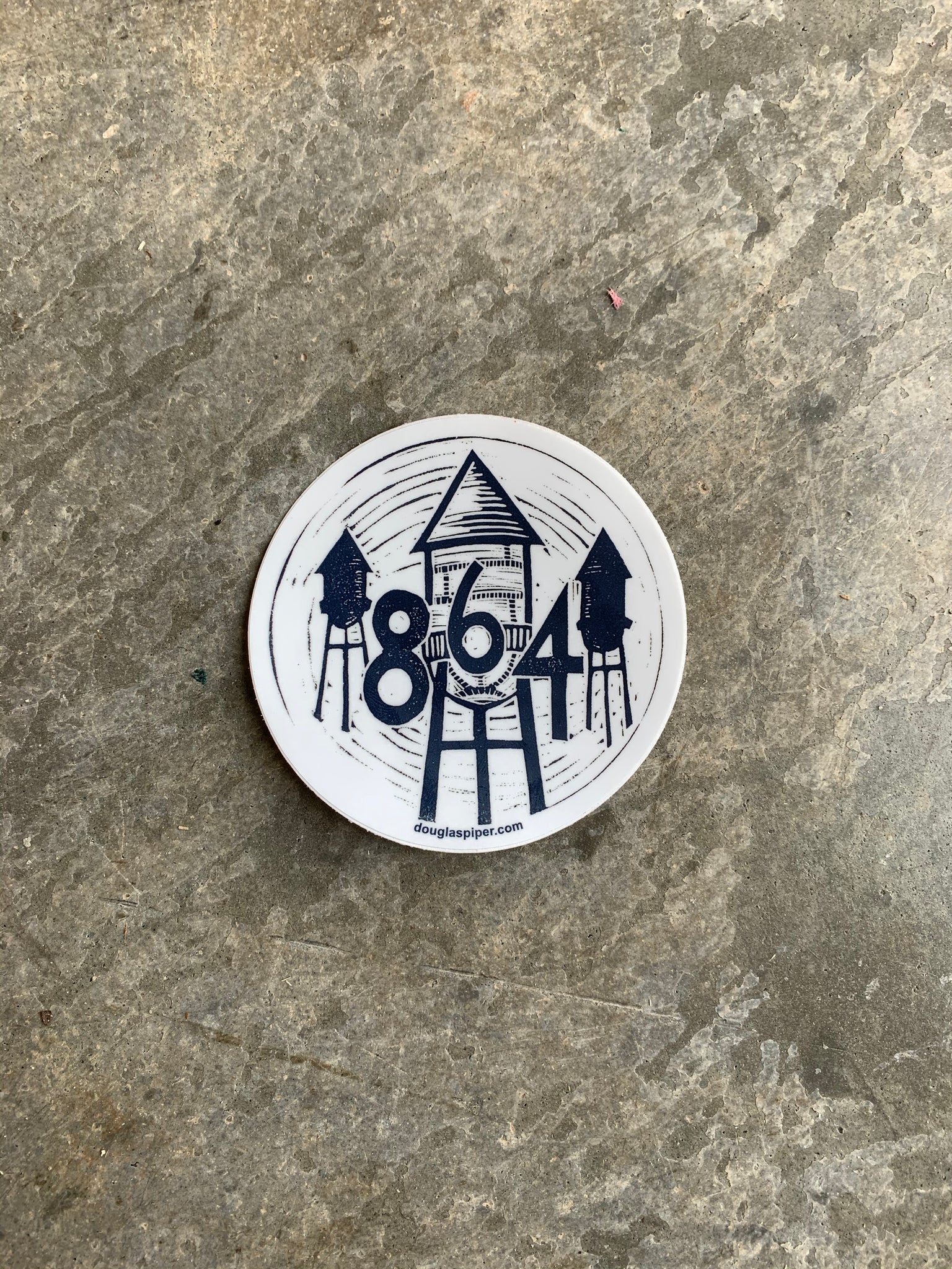 864 Sticker