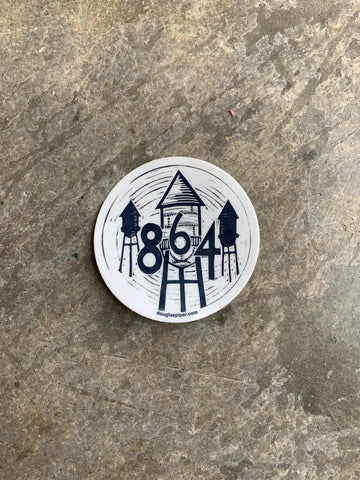 864 Sticker