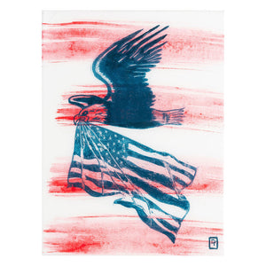 Flying for Freedom | 8" x 10" | Mixed Media
