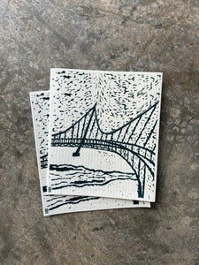 Liberty Bridge Swedish Dish Towel