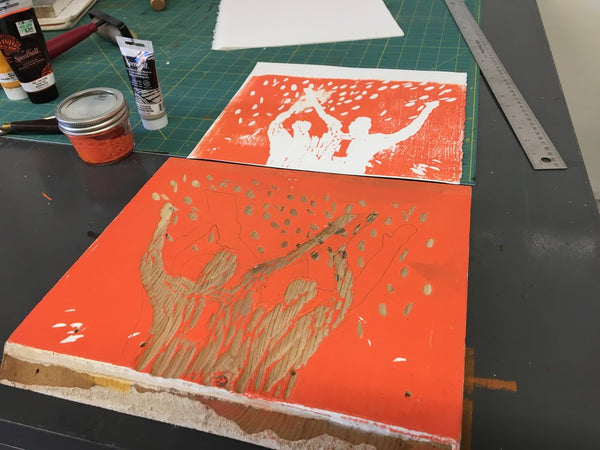 15-0 | 11"x14" | Woodblock Print