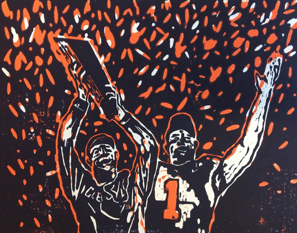 15-0 | 11"x14" | Woodblock Print