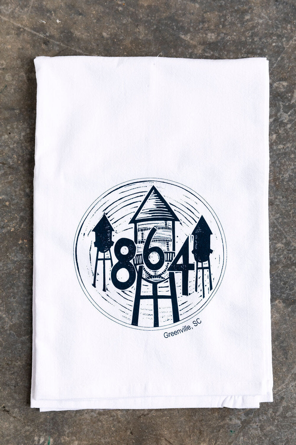 The 864 Tea Towel