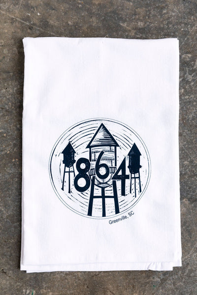 The 864 Tea Towel