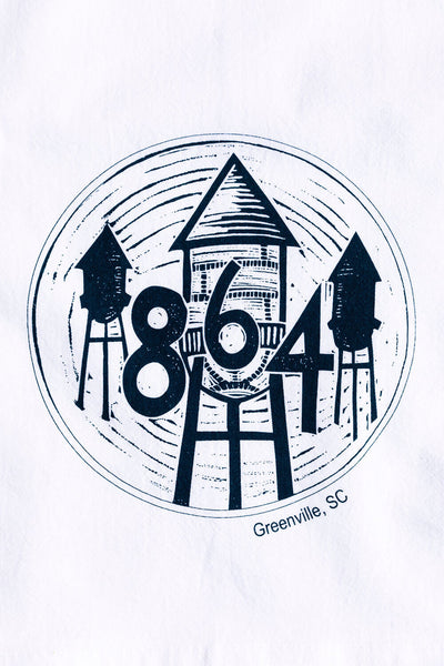 The 864 Tea Towel