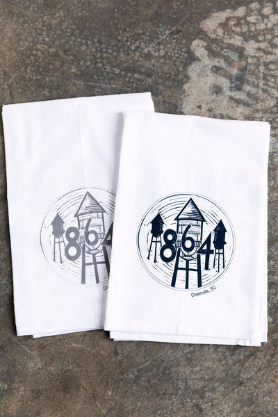 The 864 Tea Towel