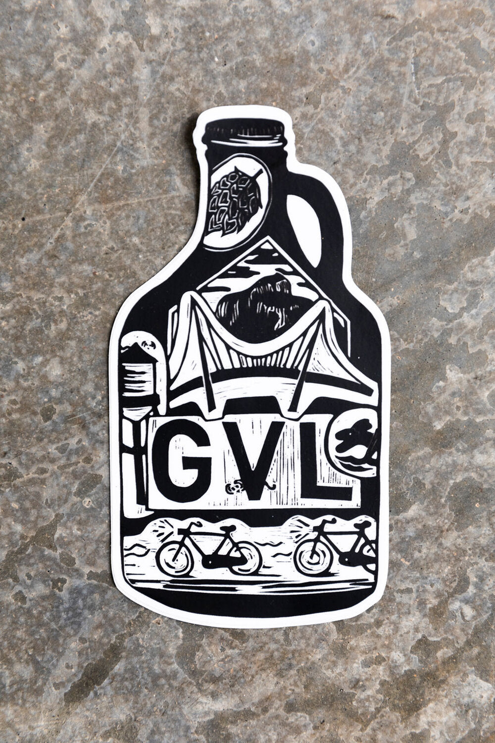 GVL Growler Magnet