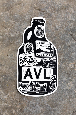 AVL Growler Magnet