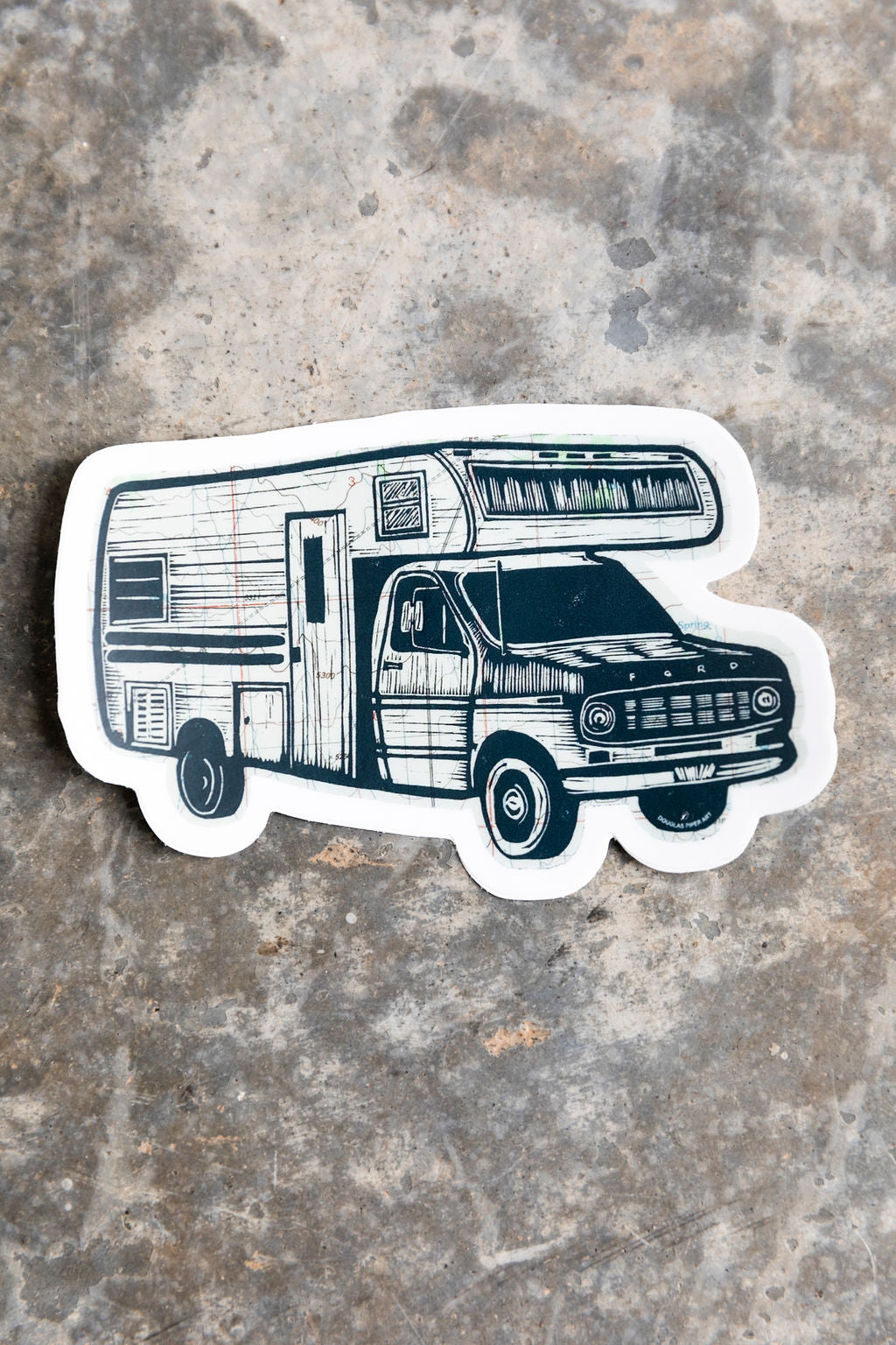 Portable Castle Sticker