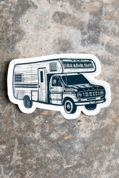 Portable Castle Sticker