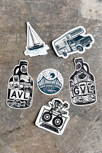 Le Tour De Cassette Sticker
