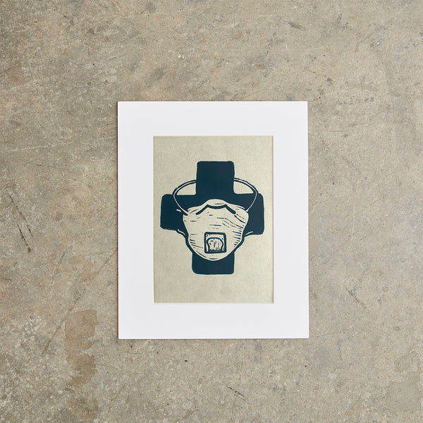 Thank You | 8" x 10 | Linoleum Block Print